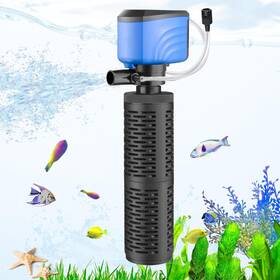 Wp-208yf Brand Aulofee Aquarium Filter 50-150 Gallon Fish Tank 208yf For Tanks Black