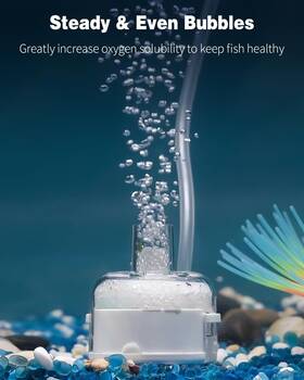 Branded 445031153111 Mini Aquarium Sponge Filter Small Fish Tank Internal With Foam And Air