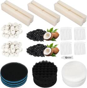 Branded Fx456 24 Pcs Fx6 Canister Filter Compatible With Fluval Fx4/fx5/fx6 Aquarium Filters