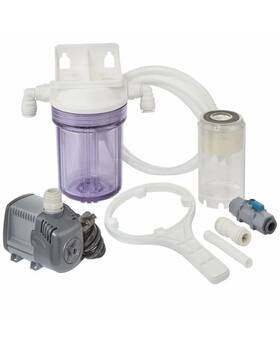 300183 Bulk Reef Supply Brs Mini Reactor - 5 Inch Single With Sicce Syncra 1.5 Pump