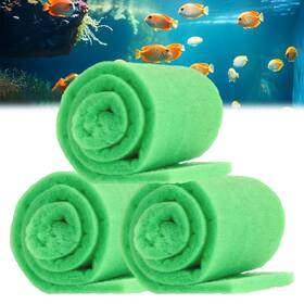 By669qfc 781858437858 3pcs Aquarium Filter Floss - 12 Inch X 78 6.5ft Per Roll Total 19ft 1 Thi