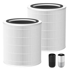 Lrf-c401s-w Cabiclean B0bfd42gvl 2 Pk Core 400s Replacement Filter For Levoit Smart Wifi Air Purifier