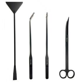 Capetsma 682228013873 Aquarium Tweezers Stainless Steel Plant Tools Long Aquascaping Tool