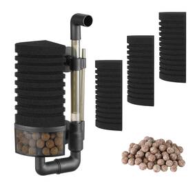 Carefree Fish 797805810605 Aquarium Filter Sponge Tank Quiet Bubble With 3 Sponges And 1 Bag