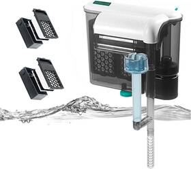 Szpbwg2 Carefree Fish Aquarium Hang On Waterfall Filter Tank With Eb03 White