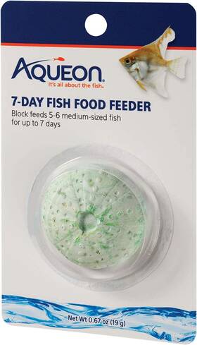 100106353 Central Garden & Pet Aqueon Vacation Feeders 7 Day - Convenient Fish Food Dispenser For Aquariums