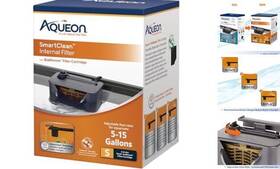 100549862 Central Garden & Pet Quietflow Internal Filter With Smartclean Technology Small