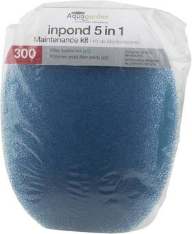 1054270 Central Garden & Pet Aquagarden Pennington Pond Filter For Ponds Foam Set Pol