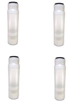 Cfs 045399102546 4 Pack Clear Refillable Cartridge For Di Resin And Ro Water Filter - 10 Inch X 2.5