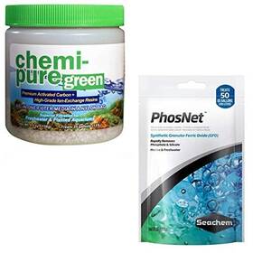 Chemi-pure & Phosnet 681565292934 Boyd Enterprises Chemipure Green Seachem Small Marine Tank Chemical Filt
