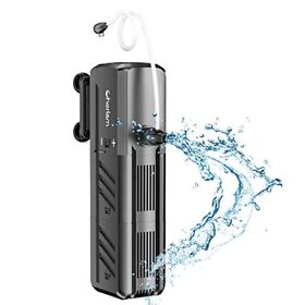 Cherlam Submersible Aquarium Filter 8w Internal Adjustable
