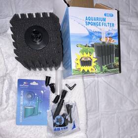 Chong Sheng 3821 Internal Aquarium Foam Sponge Filter For All Water Types