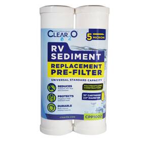 Cpp1002-3 Clear2o Clear2orvsedimentuniversalprefilter5micron2pack10x25inch