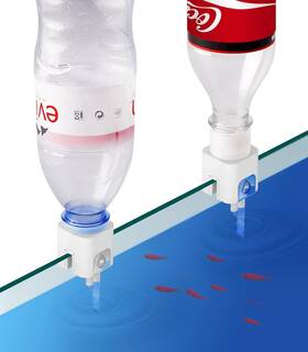 Clscea 445005157152 Aquarium Auto Top Off System Water Filler Compensator White 1pcs