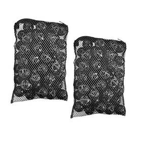 4334823943 Cnz 50pcs 1-inch Black Aquarium Fish Tank Filter Bio-balls Filtration Media 2-