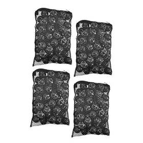 4346902337 Cnz 50pcs 1 In Black Aquarium Fish Tank Filter Bio-balls Filtration Media 4-packt