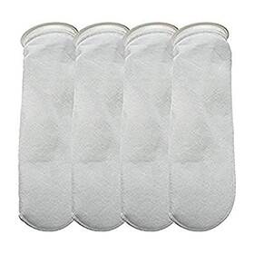 Cnz 651046601593 200 Micron Felt Filter Sock With Plastic Ring 4 Inch X 13 4-pack