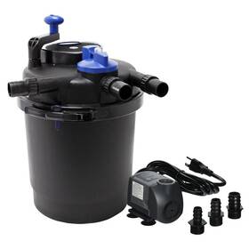 Cpf-2500 Cnz 850004859704 Bio Pressure Pond Filter With 13w Clarifier 1200 Gph Pump Up T