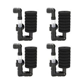 Xy-2830 Como 651046603665 Xinyou Aquarium Bio-sponge Filter Black 4-pack