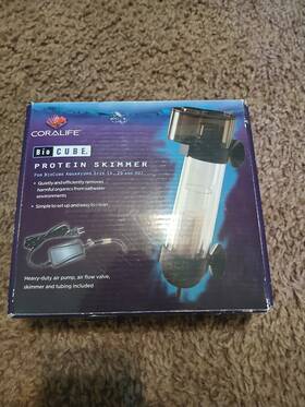 15645 Coralife Brand New - Biocube Protein Skimmer