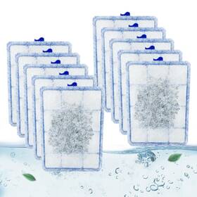 Cqyyrt 762715752932 10 Count Large Aquarium Filter Cartridges For Tetra Whisper Bio-bag Ca