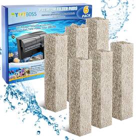 P3501f Cunina Ammonia Reducer Filter Pads Compatible With Aqueon Quietflow 20 And 75 Sponge