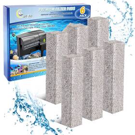 P3503f Cunina Ammonia Reducer Filter Pads Compatible With Aqueon Quietflow 30 And 50 Sponge