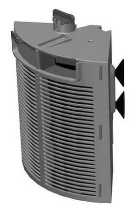 01155 Danner Ez Clean Internal Aquarium Single Filter Black