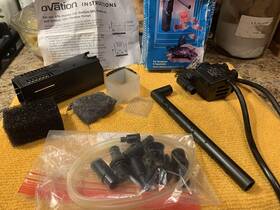 Ovation-380 Danner 025033010260 Submersible Power Jet Filter - Aquarium Supplies