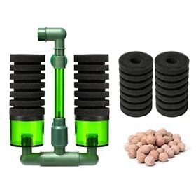 Datoo Aquarium Sponge Filter Fish Tank Foam Quiet Submersible Bio