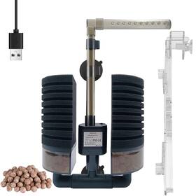 Sf-u21 Deggox 10-20 Gal Aquarium Sponge Filter With Pump Usb Power For Shrimp