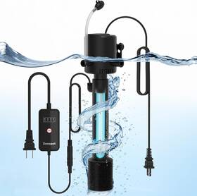 Devopet 313021843885 Aquarium U-v Filter For Green Water Fish Tank Clean Machine With Aeration