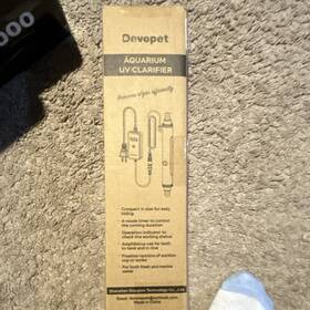 Devopet Suvc-8w Uv Clarifier For Freshwater And Marine Aquariums