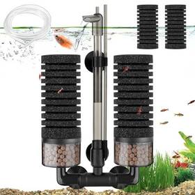 Digoos 797424481521 Aquarium Double Sponge Filter Suitable For 20-55 Gallon Tank Shrimp Bett