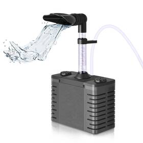 801-us Dirvin 3 In 1 Aquarium Internal Filter Submersible Power With 130 Gph Water