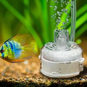 582485 Dongker Aquarium Nano Sponge Filter Detachable Quiet Small With Air Stone For