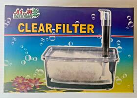 Dophin 557193043433 Ten 10 Aquarium Clear Bubble Internal Filters
