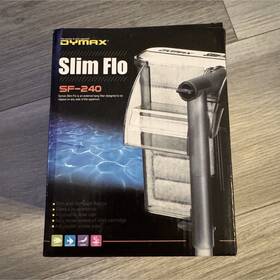 Dymax Sf-240 Slim Flo Hang On External Aquarium Filter 240 L/h 45-80cm