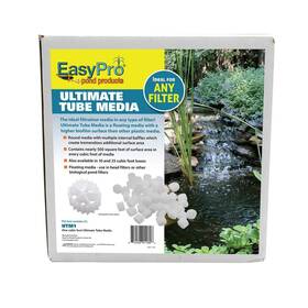 Utm1 Easypro Pond Products 812506011806 Ultimate Floating Tube Media For Ponds / 1 Cubic Foot