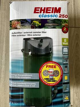 2213371 Eheim Classic 250 Canister Filter 2213 66 Gallons Quiet Easy And Safe Closing
