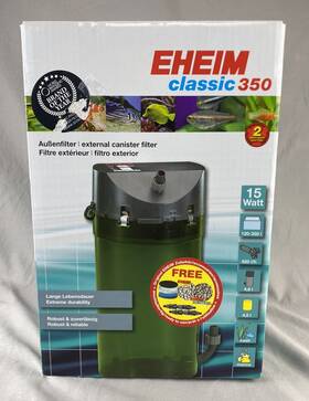 2215 Eheim 720686222106 Classic Filter 350 Fish Tank External Canister