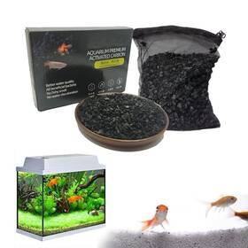 Eleductmon 737417012929 Bulk Activated Carbon For Fish Tank Aquarium Filtration - 4x8 Mesh Coconut Sh