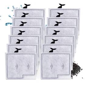 Elxxroonm 762716334496 12 Pack Medium Filter Cartridges Compatible With Aqueon Replacement Ca