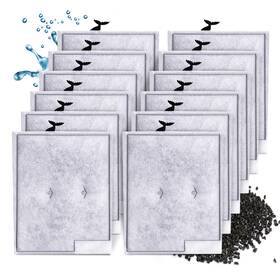 Elxxroonm 762716334502 12 Pack Large Filter Cartridges Compatible With Aqueon Quietflow Power