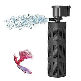 Emmawu 717741358887 480 Gph Submersible Aquarium Internal Filter Pump For Up To 160 Gallon Fish