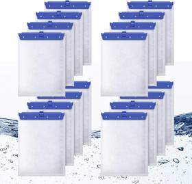 Esctabalt 445040549554 16 Count Large Filter Cartridges Compatible With Whisper Bio Bag Filters