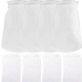 200um Esdeitt 744110485677 4pcs Felt Filter Socks 4inch Ring 9inch Long Pp Aquarium Bags And