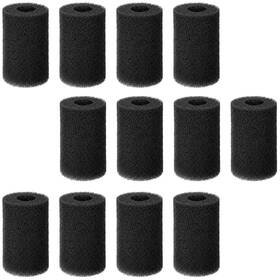737839 Exircy 12 Pcs Aquarium Pre-filter Sponge Foam Rolls For Fish Tanks And Shrimp Fry