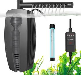 Fedour 691041235416 165gph Aquarium Filter U-v With Timer 8w Adjustable Fish Tank