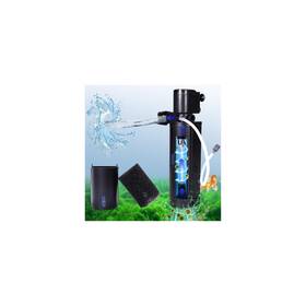Lf-fykz-1n21 Finaqua Dual-chamber U-v Aquarium Filter 4-in-1 Fish Tank For 20-75 Gal Turtl